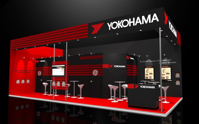 横浜ゴム、エアクラフト・インテリアズ・エクスポに出展