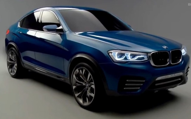 BMW X4コンセプトの公式映像