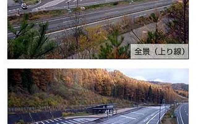 東海北陸自動車道・松ノ木峠パーキングエリア