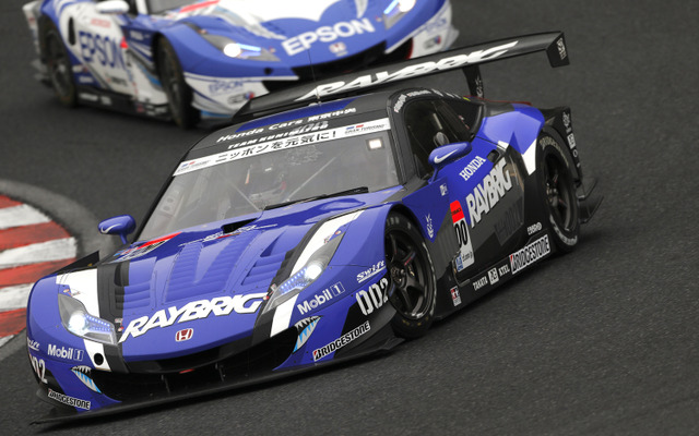 優勝したRAYBRIG HSVの予選日の走り。写真：Honda