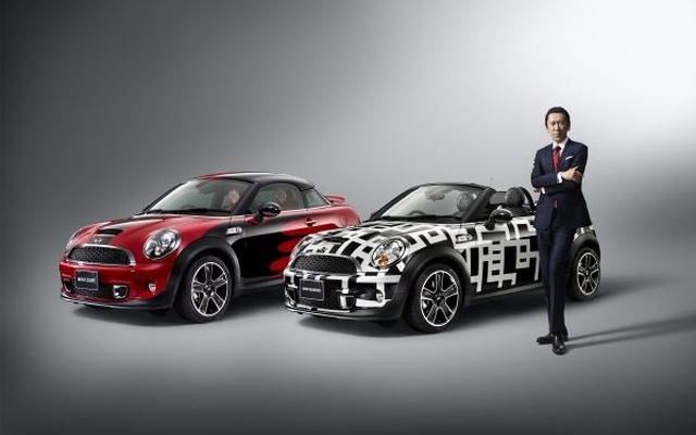布袋寅泰とMINIのコラボレーションモデル