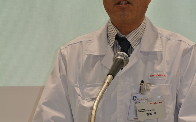 ホンダ西本準埼玉製作所長
