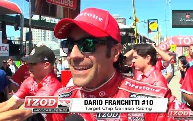 トヨタ・グランプリ・オブ・ロングビーチの予選トップ３（動画キャプチャ）
