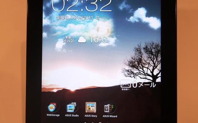 FonepadのOSはAndroid 4.1.2を搭載