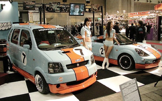 【オートサロン2001速報】DAMD-ガルフ---あの名車のモチーフでこんなにイケる!!