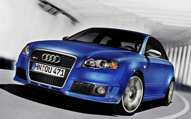 【ジュネーブモーターショー05】アウディ RS4 クワトロ、4ドアスーパーカー