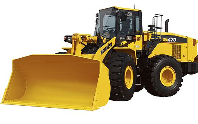 コマツ・中型ホイールローダー「WA470-7」