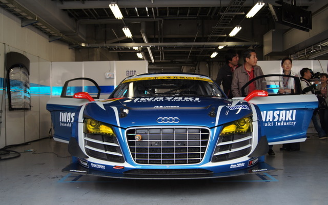 SUPER GT 第2戦】アウディ R8 LMS、迫力のエンジン音［動画］