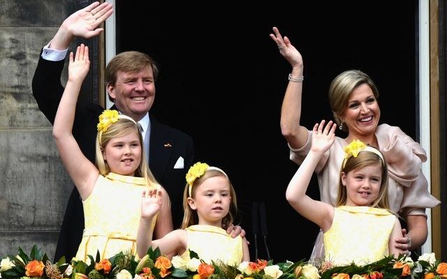 オランダで新国王即位式