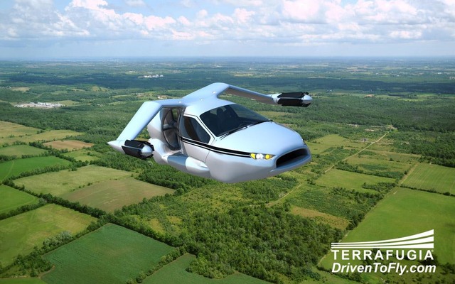 米テラフージア社の空飛ぶ車、TF-X