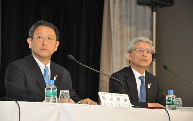 トヨタ自動車2013年3月期決算会見