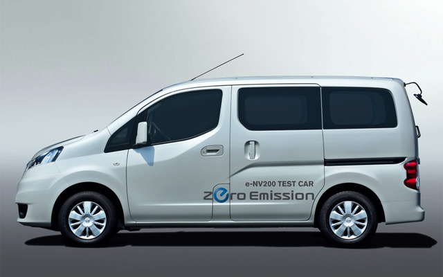 日産・e-NV200テストカー