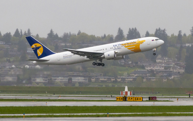 ミアットモンゴル航空の767-300ER