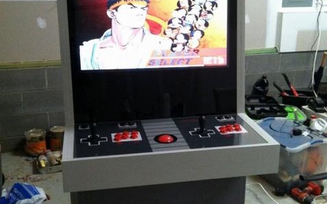 ファミコン風アーケード筐体