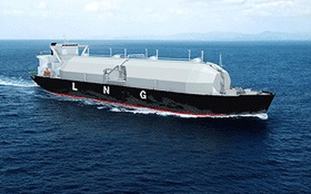 三菱重工、次世代LNG運搬船「さやえんどう」船型