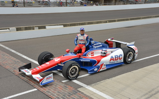 インディ500、佐藤琢磨は予選18位。写真：IndyCar