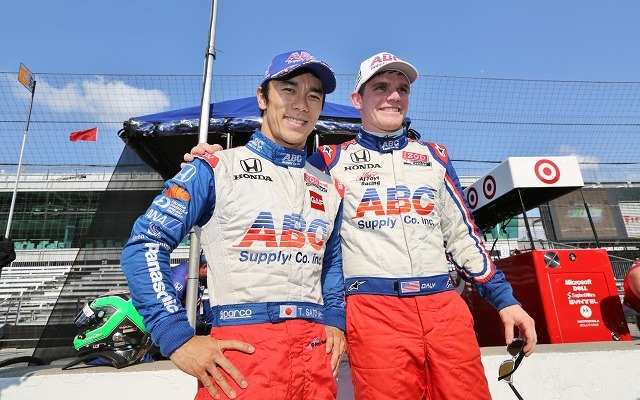佐藤琢磨選手、デイリー・コナー選手