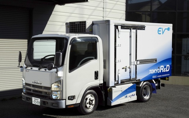 小型トラックEV化改造キット装着1号車