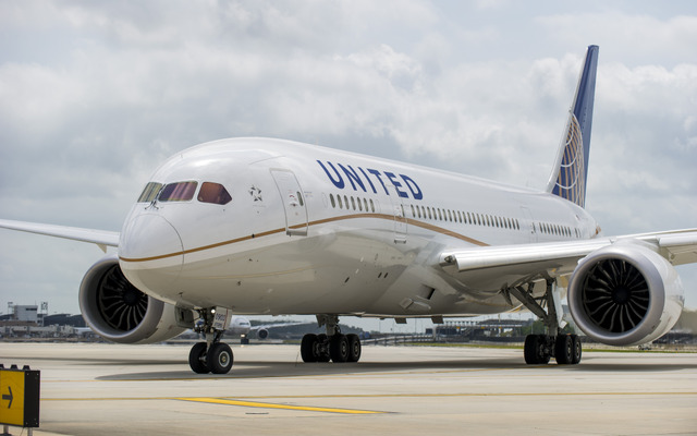 ユナイテッド航空、B787の営業運航を再開