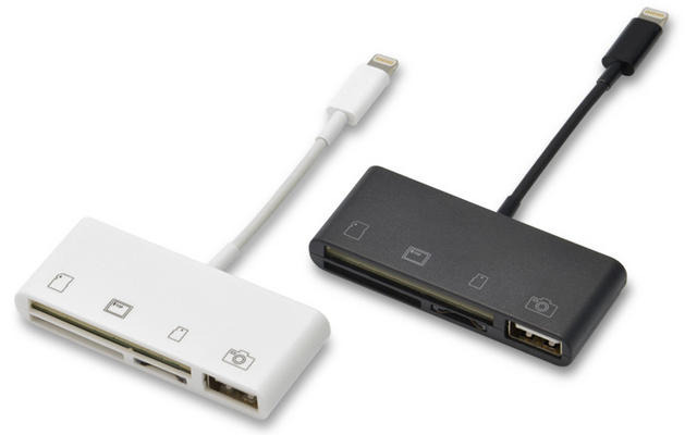 Lightning端子搭載でUDMA7 CFカードに対応したiPad/iPad mini用カードリーダー「iPad Lightning用 達人カメラリーダー」