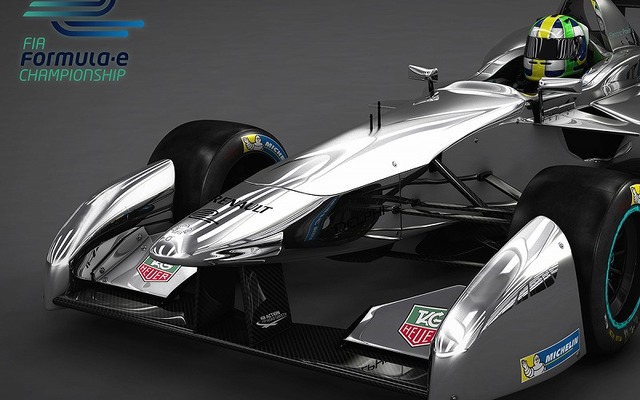 最新のフォーミュラEカーの公式画像
