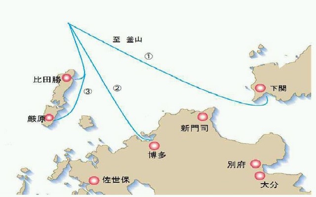 九州～韓国間旅客輸送実績