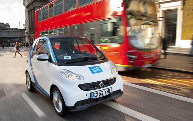 英国ロンドンに進出するスマートのカーシェアリング、car2go