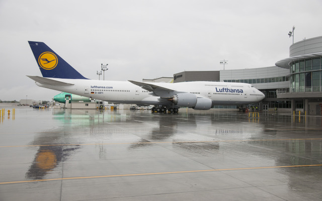 ルフトハンザドイツ航空の747-8