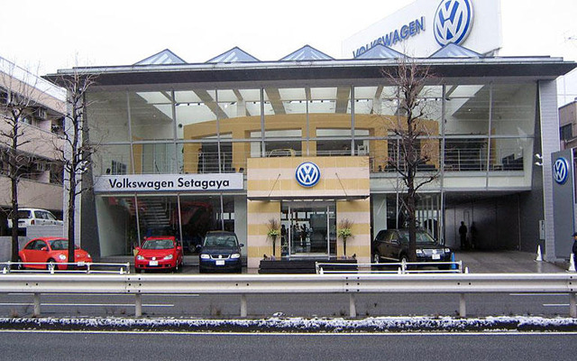 高級車販売戦線に素早く対応  VW東京本社ディーラー リニューアル