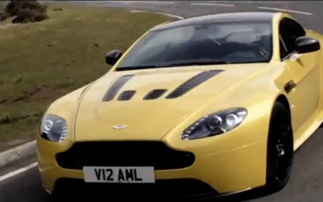 アストンマーチン V12ヴァンテージSの公式映像