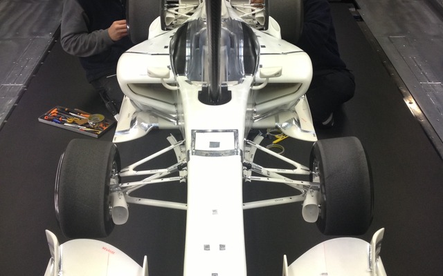 SF14の風洞実験の模様。写真：JRP