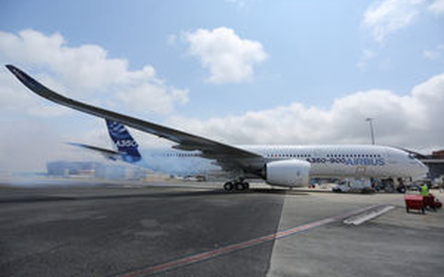 A350に搭載したロールスロイスのトレントXWBエンジンが始動