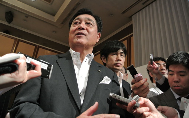 三菱自動車 益子修社長
