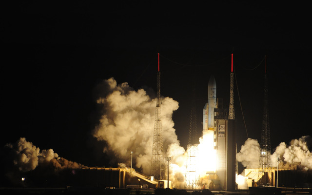 欧州補給機ATV4号機、アリアン5ロケットで打ち上げ