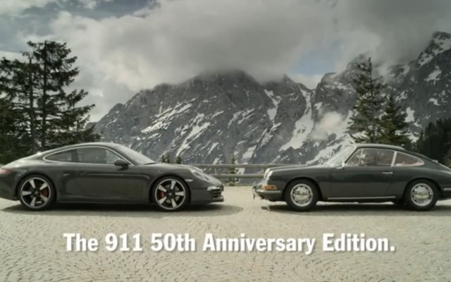 ポルシェ911 50thアニバーサリーエディションと初代911