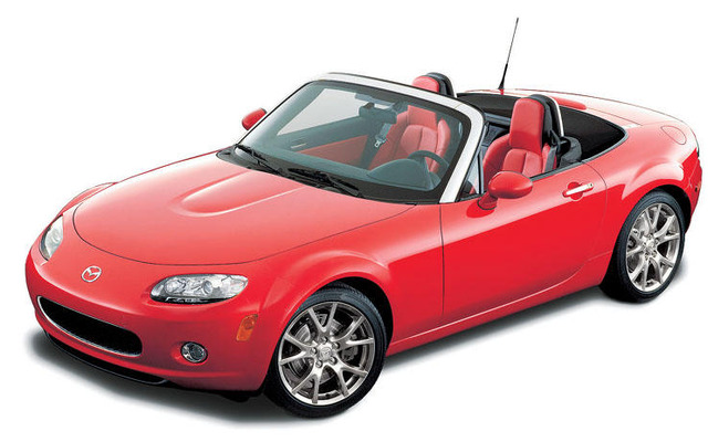 【ニューヨークモーターショー05】マツダ ロードスター 新型登場記念車を販売