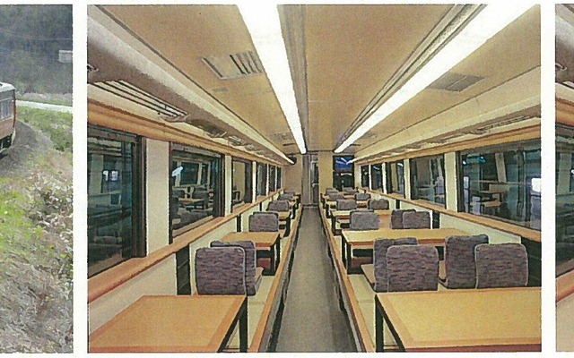 江差線のお座敷列車で使用されるキハ183系。