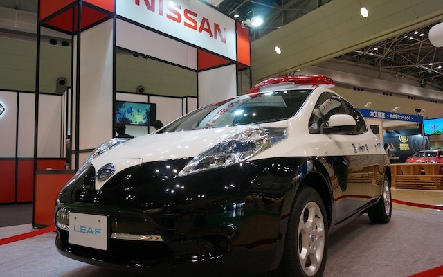 日産リーフ パトカー（東京おもちゃーショー13）