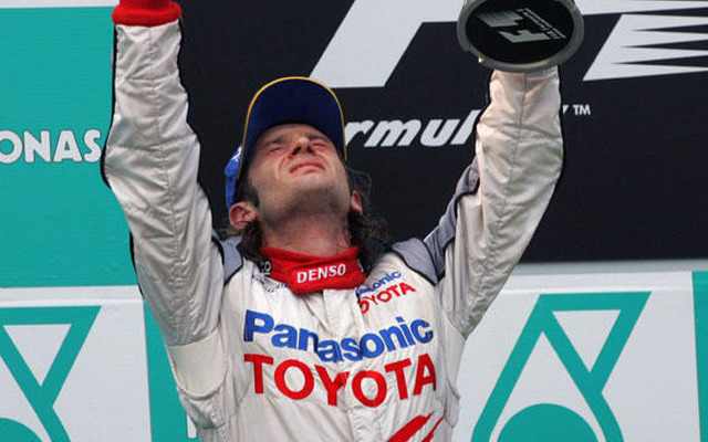 【トヨタF1】トゥルーリ2位で、チーム初めて表彰台!!