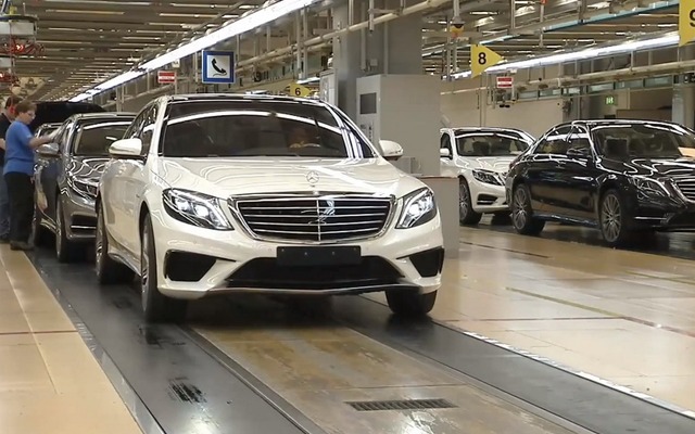 新型メルセデスベンツ SクラスのS63 AMG