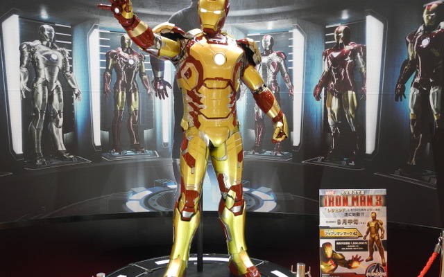 アイアンマンのコスチューム（東京おもちゃショー13）