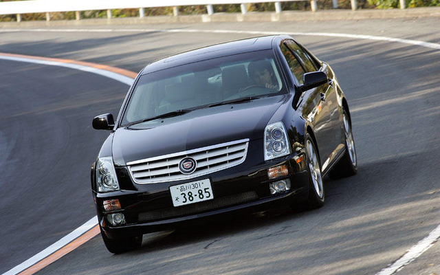 【インプレ'05】木下隆之 キャデラック『STS』 ワインディングスターになったアメ車