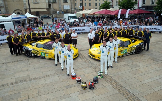 ルマン24時間に参戦するシボレー・コルベットC6.R