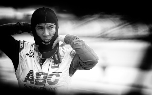 マシントラブルで手痛いストップ（23位）。佐藤琢磨には辛いレースだった。写真：IndyCar