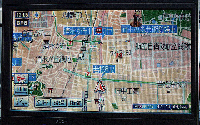 【ストラーダ DV255 長期リポート　その2】格段に見やすくなった地図画面