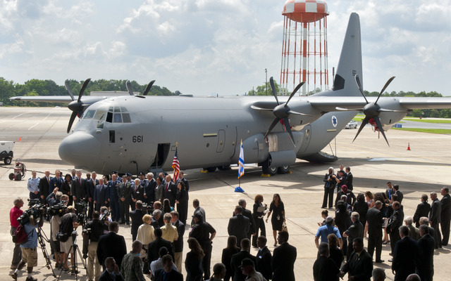 イスラエルでのC‐130Jスーパーヘラクレスの納入