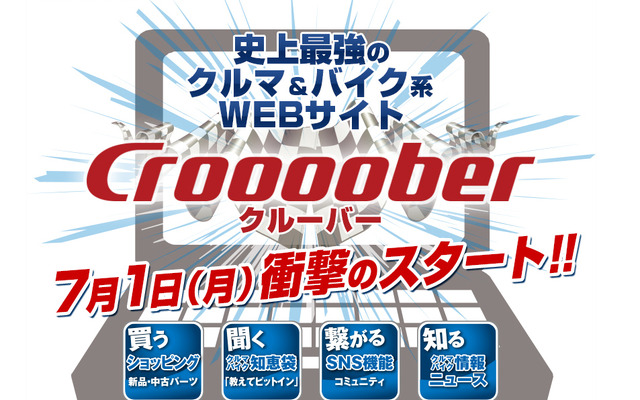 アップガレージ・コミュニティポータル「Croooober（クルーバー）」