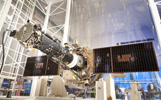 完成したIRIS衛星