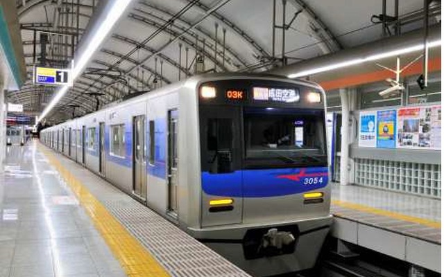 アクセス特急を中心に運用されている京成電鉄の3050形。