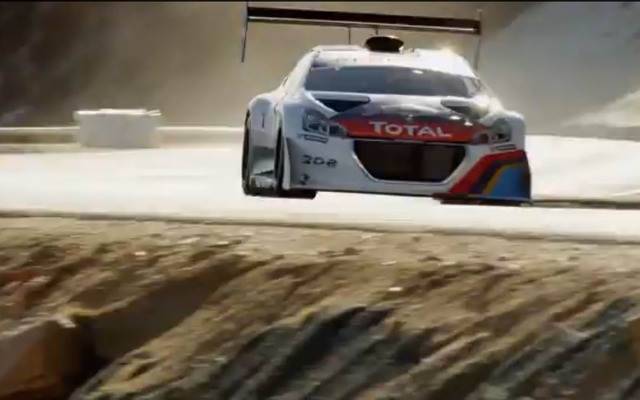 パイクスピークで初テストを行うプジョー208 T16